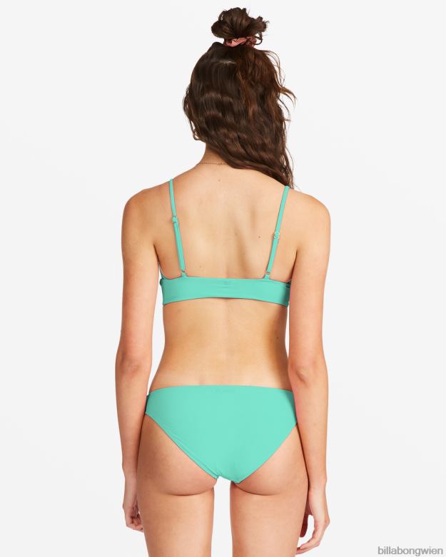 Billabong Wien 00V681631 | Billabong Sol Searcher Cami-Bikinioberteil mit V-Ausschnitt tropisches Grün Frauen