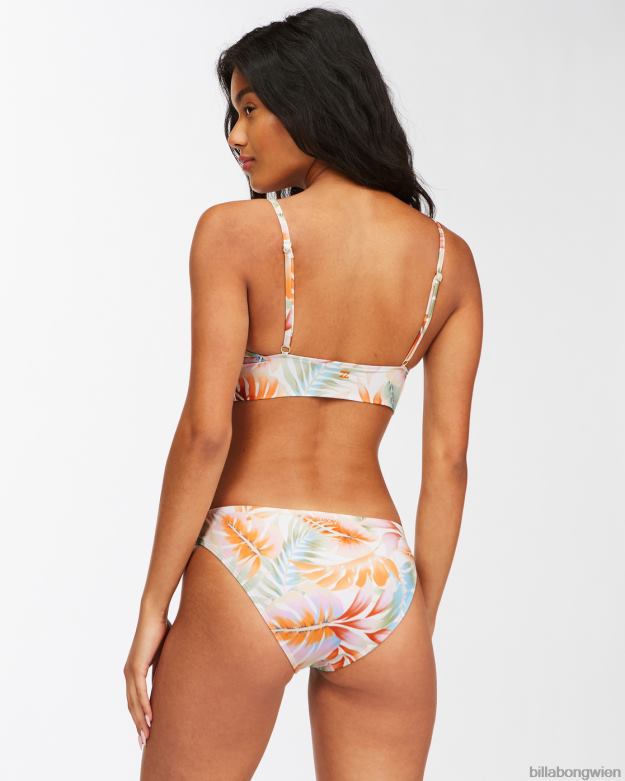 Billabong Wien 00V681657 | Billabong Bikinioberteil mit V-Ausschnitt und „Island Calling“. Salzkristall Frauen