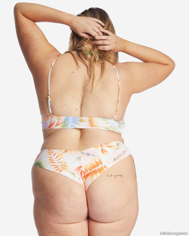 Billabong Wien 00V681657 | Billabong Bikinioberteil mit V-Ausschnitt und „Island Calling“. Salzkristall Frauen