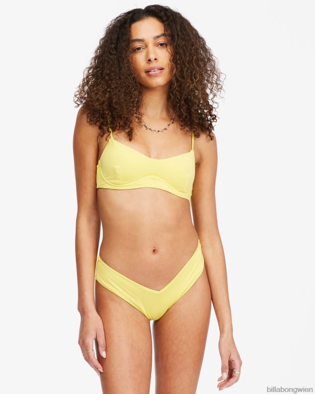 Billabong Wien 00V681672 | Billabong Sol Searcher Kenzley Bügel-Bikinioberteil Zitrone Frauen