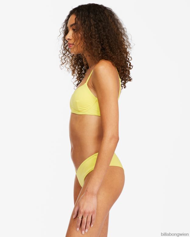 Billabong Wien 00V681672 | Billabong Sol Searcher Kenzley Bügel-Bikinioberteil Zitrone Frauen