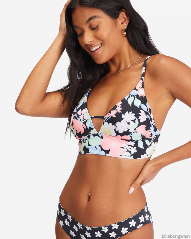 Billabong Wien 00V681724 | Billabong Feelin Wende-Bikinioberteil mit tropischem V-Ausschnitt und Camisole multi Frauen
