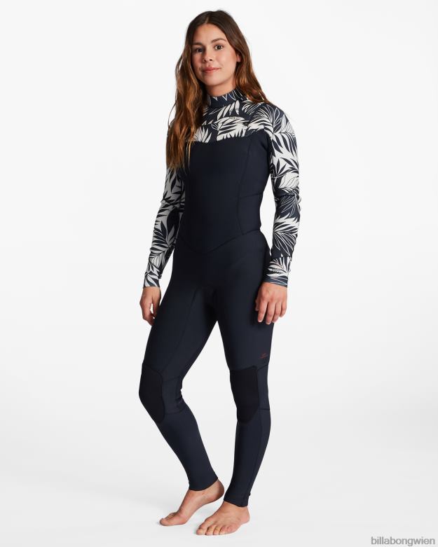 Billabong Wien 00V682570 | Billabong 4/3 Salty Dayz Neoprenanzug mit Brustreißverschluss im Paradies Frauen