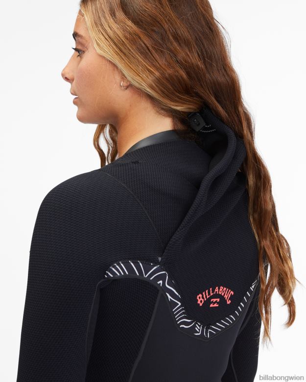 Billabong Wien 00V682571 | Billabong Neoprenanzug mit 3/2-Ofen-Comp-Brustreißverschluss Mitternachtspfade Frauen