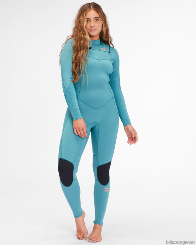 Billabong Wien 00V682580 | Billabong 3/2-Synergy-Neoprenanzug mit Brustreißverschluss Marine Frauen