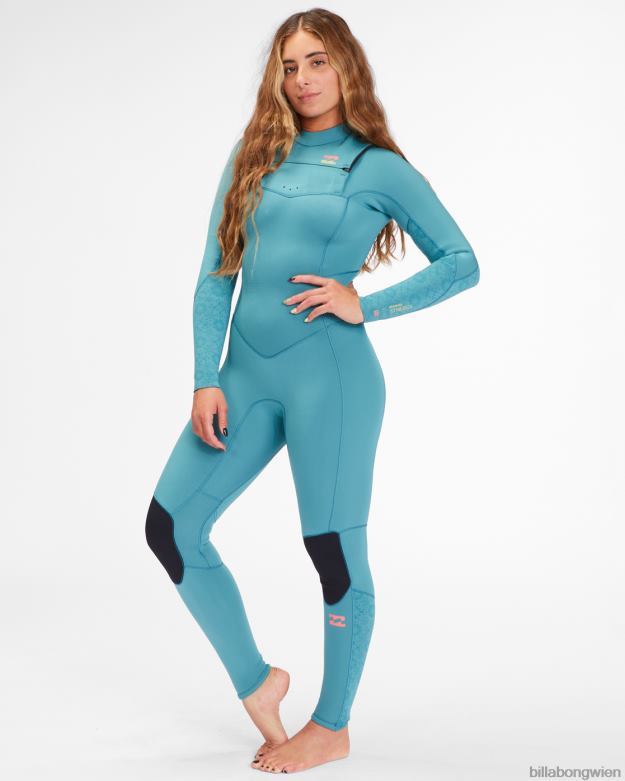 Billabong Wien 00V682580 | Billabong 3/2-Synergy-Neoprenanzug mit Brustreißverschluss Marine Frauen