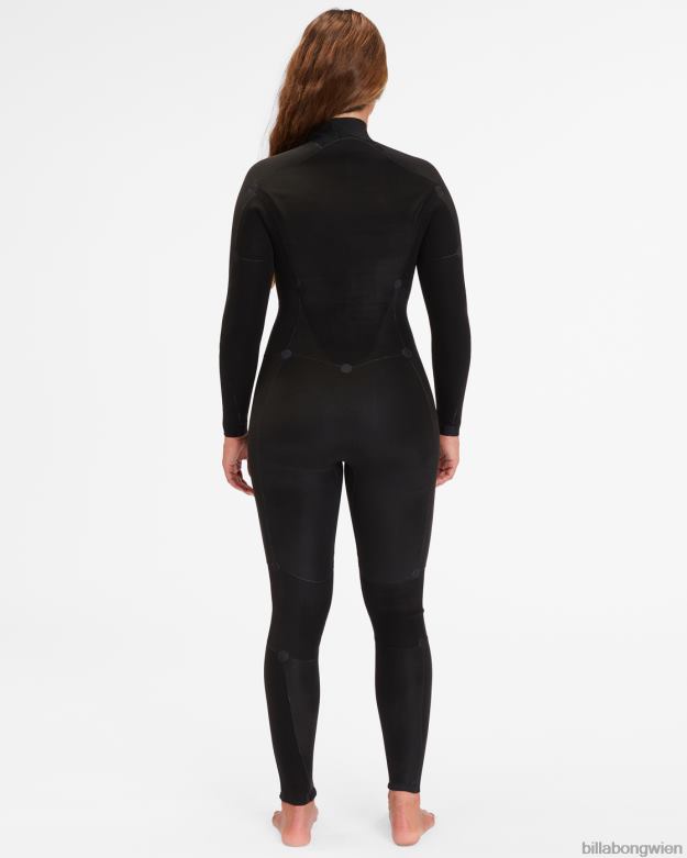 Billabong Wien 00V682583 | Billabong 3/2-Synergy-Neoprenanzug mit Reißverschluss hinten Vintage Koralle Frauen
