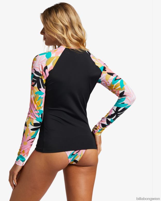 Billabong Wien 00V682548 | Billabong a/div UPF 50 Langarm-Rashguard schwarz-multi Frauen
