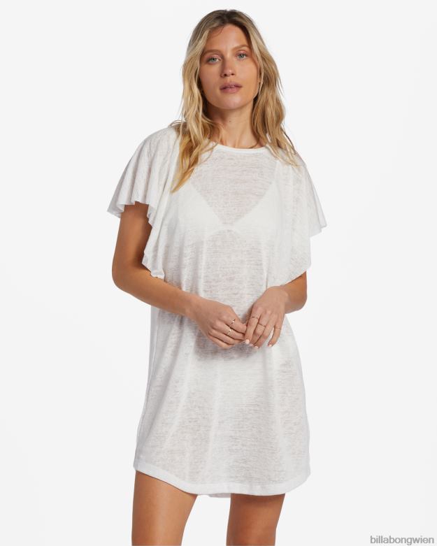 Billabong Wien 00V681353 | Billabong Out for Waves-Cover-up-Kleid Salzkristall Frauen