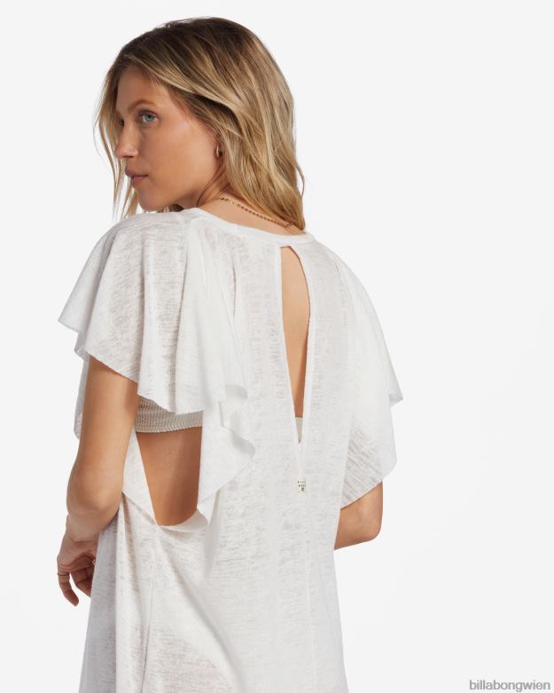 Billabong Wien 00V681353 | Billabong Out for Waves-Cover-up-Kleid Salzkristall Frauen