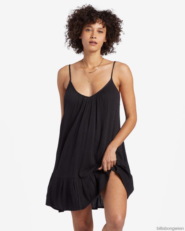 Billabong Wien 00V681355 | Billabong Beach Vibes Strandüberzug schwarzer Kieselstein Frauen