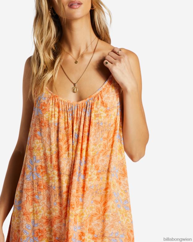 Billabong Wien 00V681370 | Billabong Strandvibes-Badeüberzug helle Melone Frauen