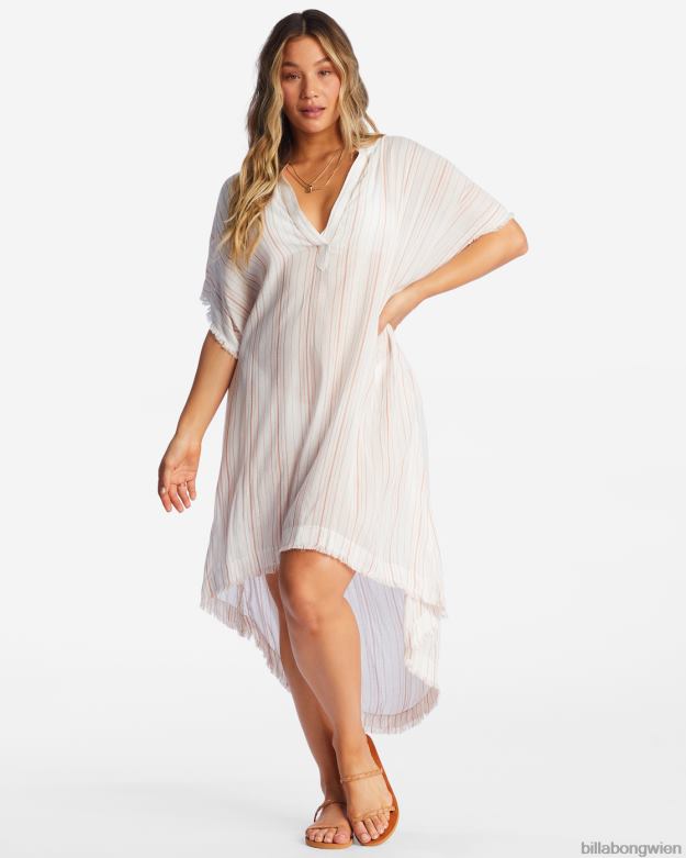 Billabong Wien 00V681706 | Billabong Found Love Midi-Strandkleid Ziegel Frauen