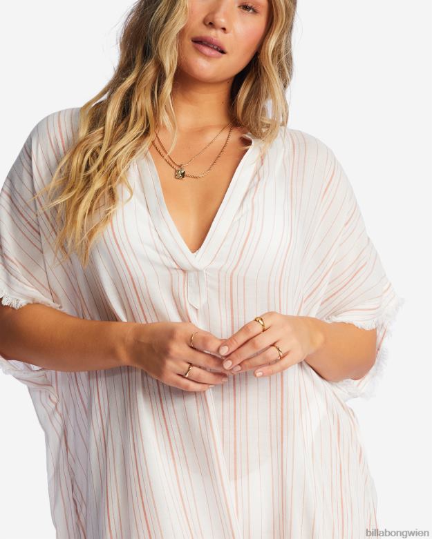 Billabong Wien 00V681706 | Billabong Found Love Midi-Strandkleid Ziegel Frauen