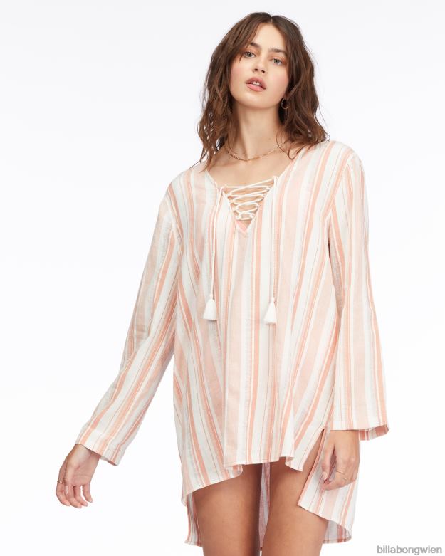 Billabong Wien 00V681717 | Billabong Blue Skies Mini-Strandüberzug Terrakotta Frauen