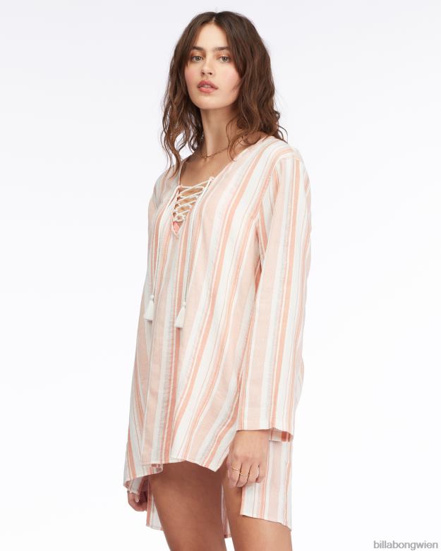 Billabong Wien 00V681717 | Billabong Blue Skies Mini-Strandüberzug Terrakotta Frauen