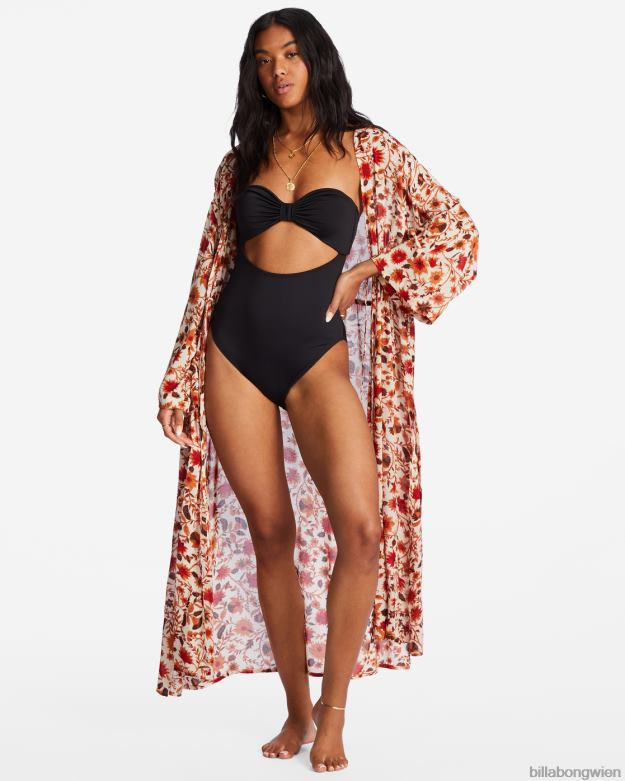 Billabong Wien 00V681718 | Billabong Cosmic Dreamer Kimono-Strandhülle antikweiß Frauen