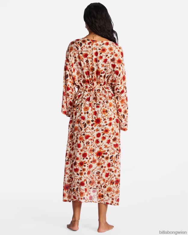 Billabong Wien 00V681718 | Billabong Cosmic Dreamer Kimono-Strandhülle antikweiß Frauen