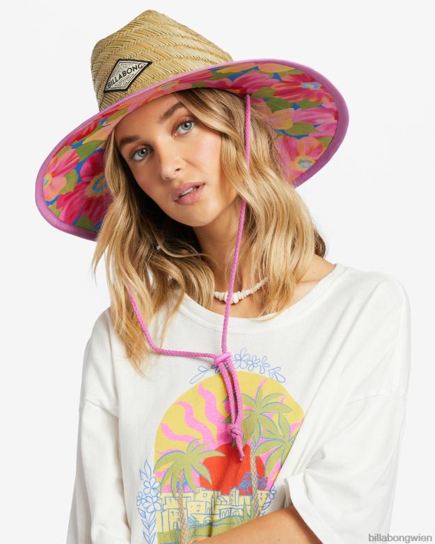 Billabong Wien 00V682384 | Billabong Tipton Rettungsschwimmerhut aus Stroh Meer Frauen