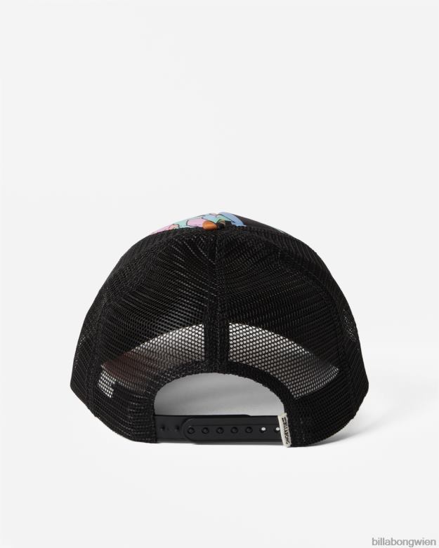 Billabong Wien 00V682389 | Billabong Heritage Mashup Trucker-Mütze Schwarz Frauen
