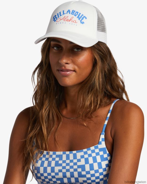 Billabong Wien 00V682390 | Billabong über Wellen-Fernlastfahrerhut Salzkristall Frauen