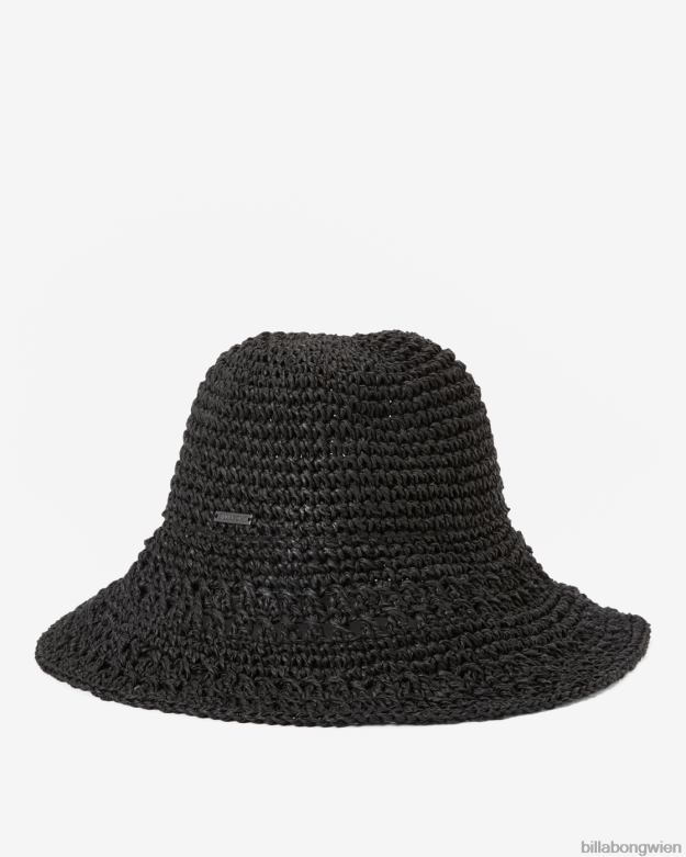 Billabong Wien 00V682391 | Billabong Behalte deinen coolen Sonnenhut schwarzer Sand Frauen