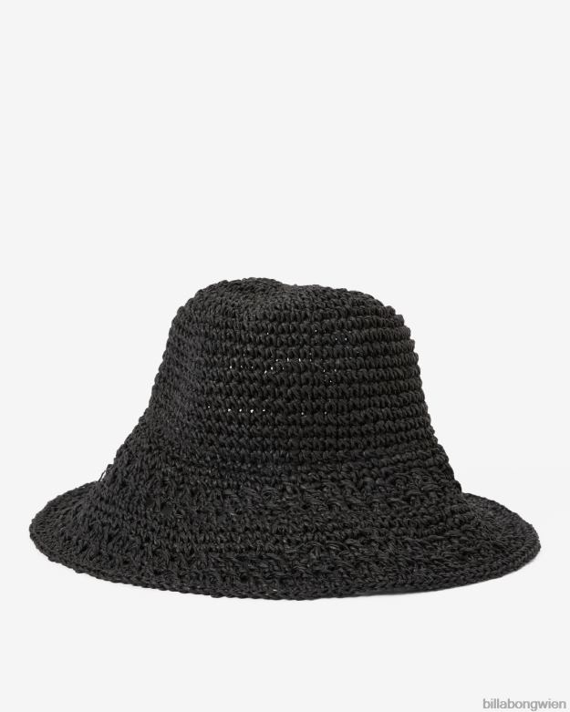 Billabong Wien 00V682391 | Billabong Behalte deinen coolen Sonnenhut schwarzer Sand Frauen