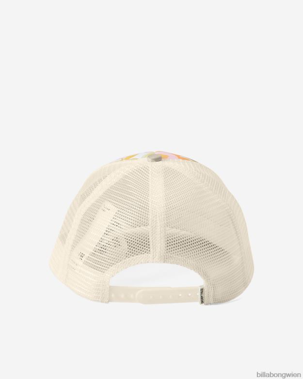 Billabong Wien 00V682394 | Billabong Heritage Mashup Trucker-Mütze Orangenschale Frauen