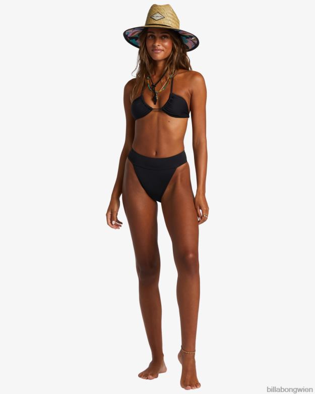 Billabong Wien 00V682407 | Billabong Tipton Rettungsschwimmerhut aus Stroh Schwarz Frauen