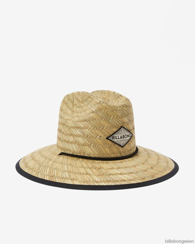 Billabong Wien 00V682407 | Billabong Tipton Rettungsschwimmerhut aus Stroh Schwarz Frauen