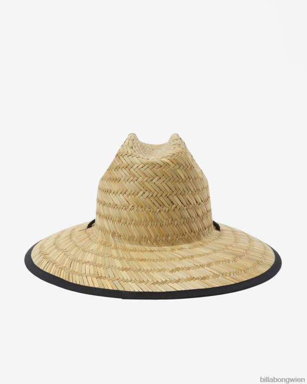 Billabong Wien 00V682407 | Billabong Tipton Rettungsschwimmerhut aus Stroh Schwarz Frauen