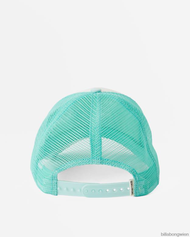 Billabong Wien 00V682422 | Billabong über Wellen-Fernlastfahrerhut tropisches Blau Frauen