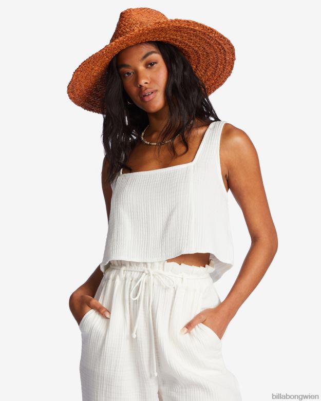 Billabong Wien 00V682464 | Billabong Meeresnebel-Strohhut Ziegel Frauen