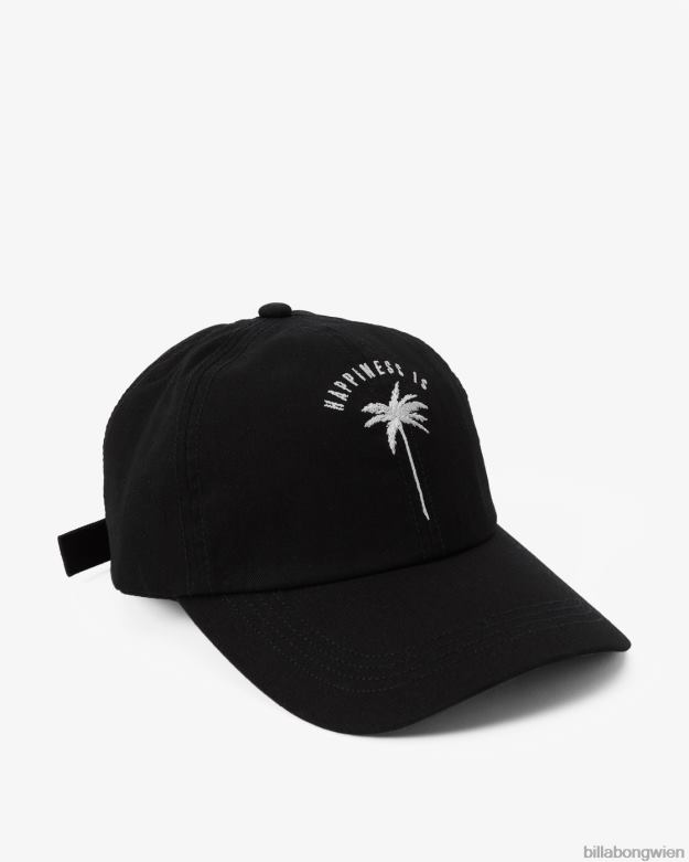 Billabong Wien 00V682467 | Billabong Dad Cap Strapback-Mütze schwarzer Kieselstein Frauen