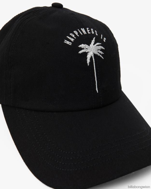 Billabong Wien 00V682467 | Billabong Dad Cap Strapback-Mütze schwarzer Kieselstein Frauen