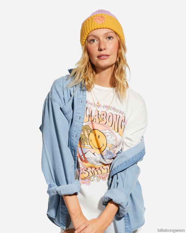 Billabong Wien 00V682475 | Billabong Billabong x Smiley-Mütze hellere Tage Frauen