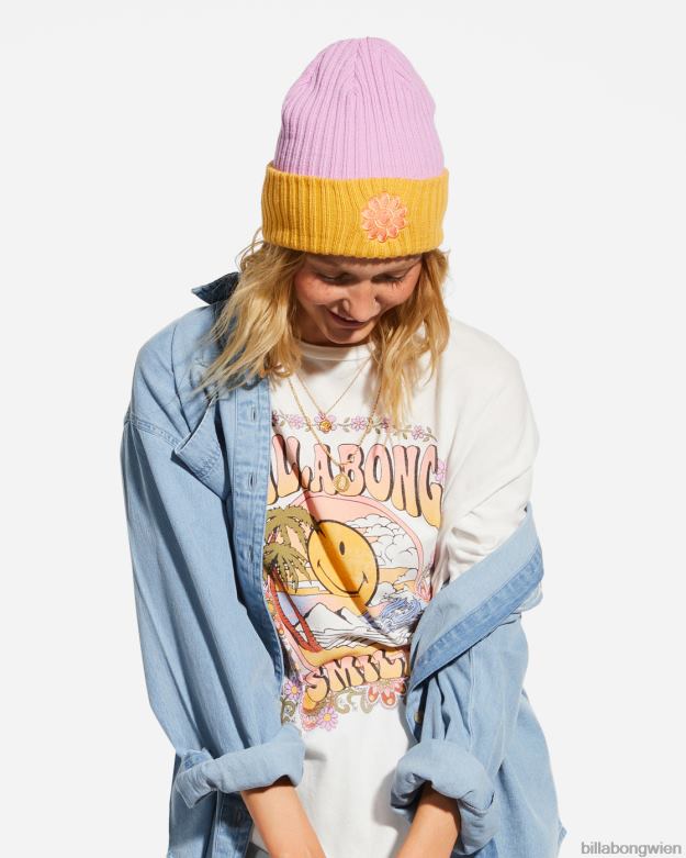 Billabong Wien 00V682475 | Billabong Billabong x Smiley-Mütze hellere Tage Frauen