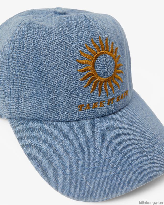 Billabong Wien 00V682476 | Billabong Dad Cap Strapback-Mütze echtes Blau Frauen