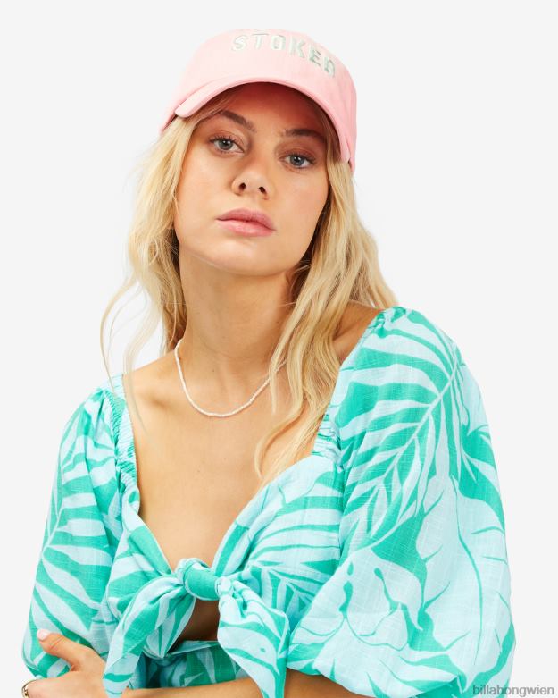 Billabong Wien 00V682480 | Billabong Stoked Dad-Mütze rosa Sonnenuntergang Frauen