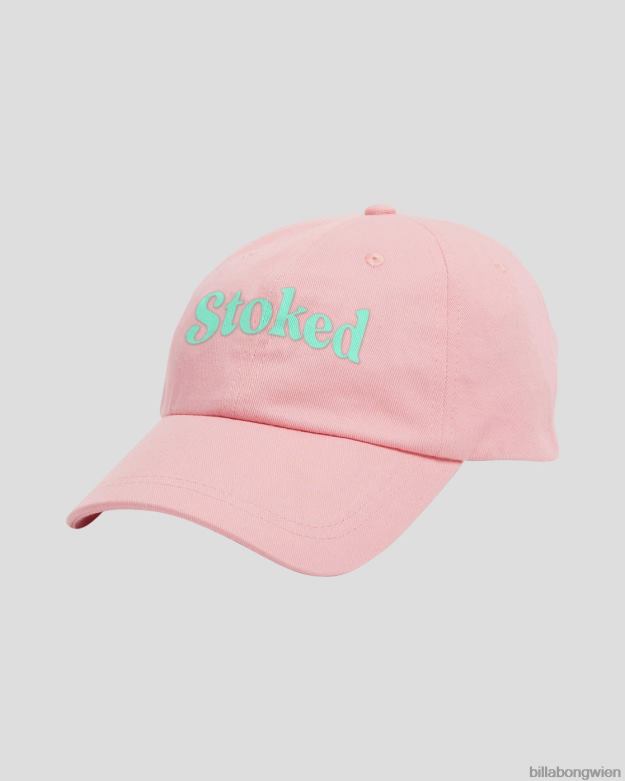 Billabong Wien 00V682480 | Billabong Stoked Dad-Mütze rosa Sonnenuntergang Frauen