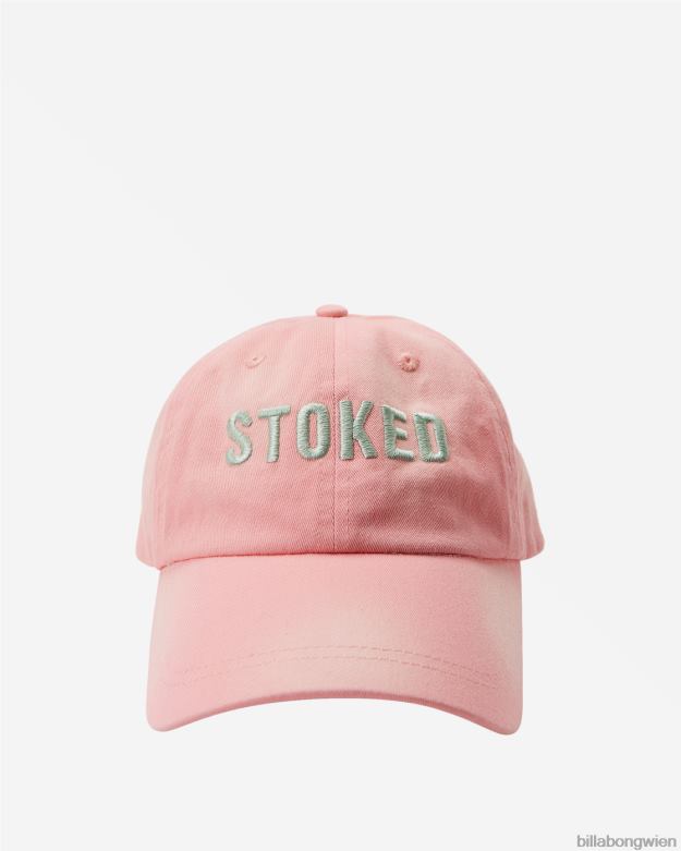 Billabong Wien 00V682480 | Billabong Stoked Dad-Mütze rosa Sonnenuntergang Frauen
