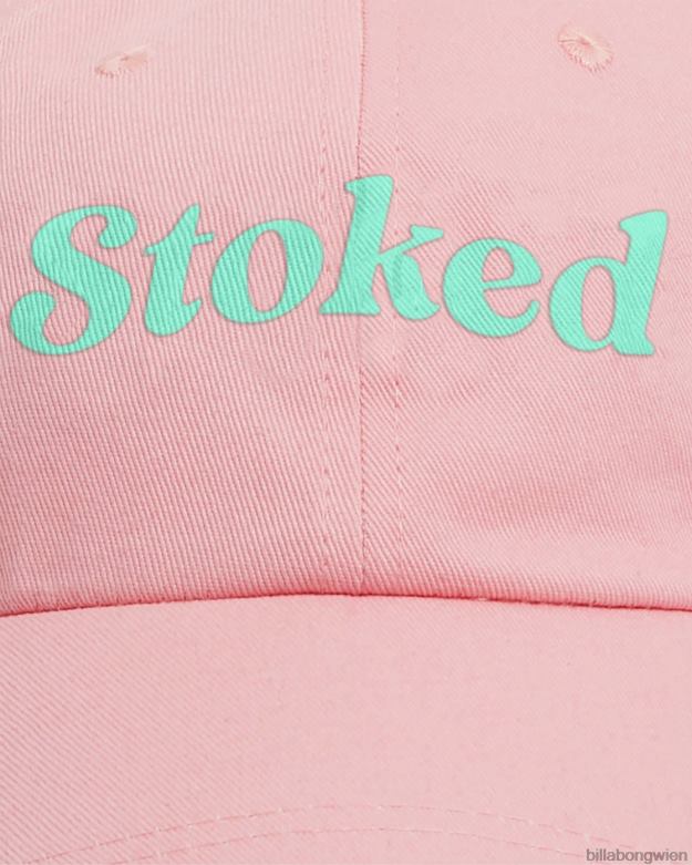 Billabong Wien 00V682480 | Billabong Stoked Dad-Mütze rosa Sonnenuntergang Frauen