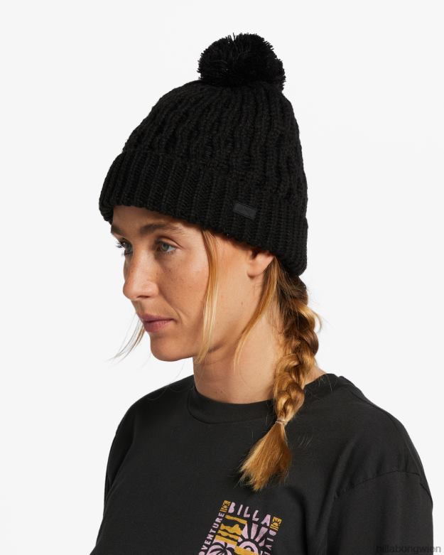 Billabong Wien 00V682483 | Billabong Good-Vibes-Mütze Schwarz Frauen