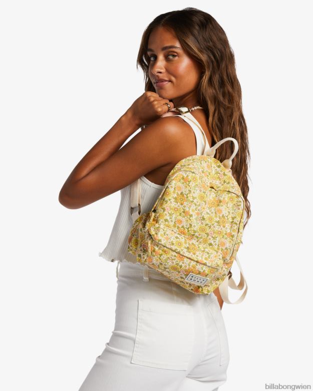 Billabong Wien 00V682397 | Billabong Mini-Mama-Canvas-Rucksack Honigbiene Frauen
