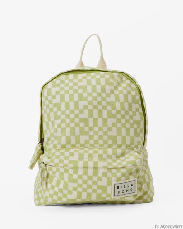 Billabong Wien 00V682403 | Billabong Mini-Mama-Canvas-Rucksack helle Limette Frauen