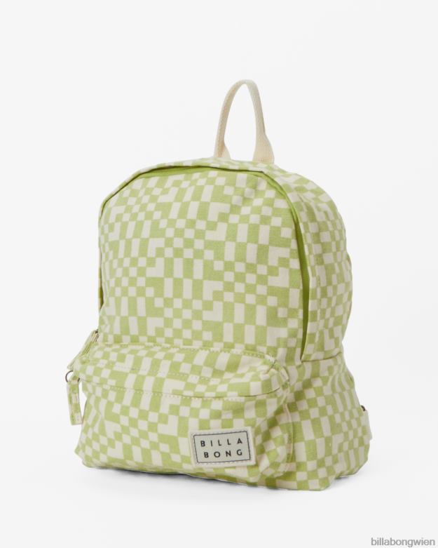 Billabong Wien 00V682403 | Billabong Mini-Mama-Canvas-Rucksack helle Limette Frauen