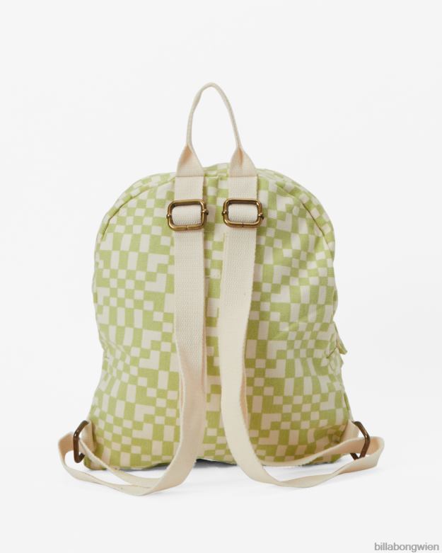Billabong Wien 00V682403 | Billabong Mini-Mama-Canvas-Rucksack helle Limette Frauen