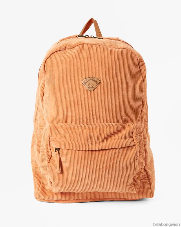Billabong Wien 00V682417 | Billabong Schulrucksack aus Cord Wüstenlehm Frauen