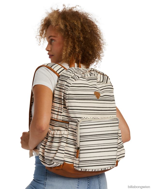 Billabong Wien 00V682427 | Billabong Canvas-Rucksack für zu Hause im Ausland schwarzer Kieselstein Frauen