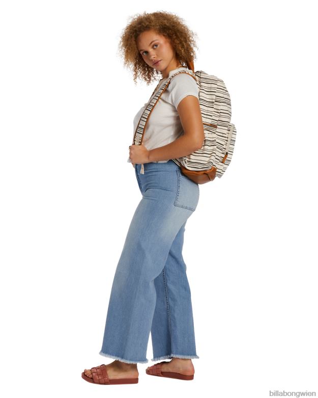 Billabong Wien 00V682427 | Billabong Canvas-Rucksack für zu Hause im Ausland schwarzer Kieselstein Frauen